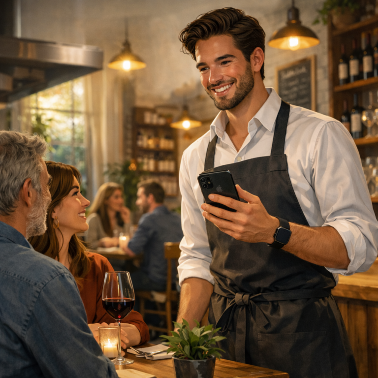 TableBon Bestellsystem auf Tablet